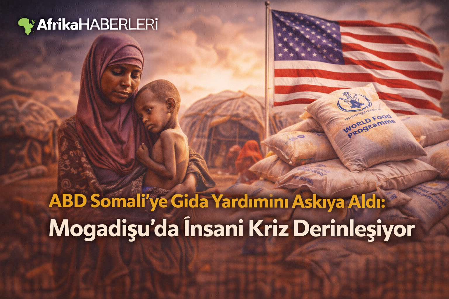 ABD Somali’ye Gıda Yardımını Askıya Aldı