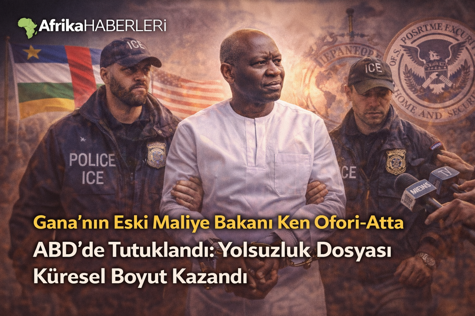 Ken Ofori-Atta ABD’de Tutuklandı