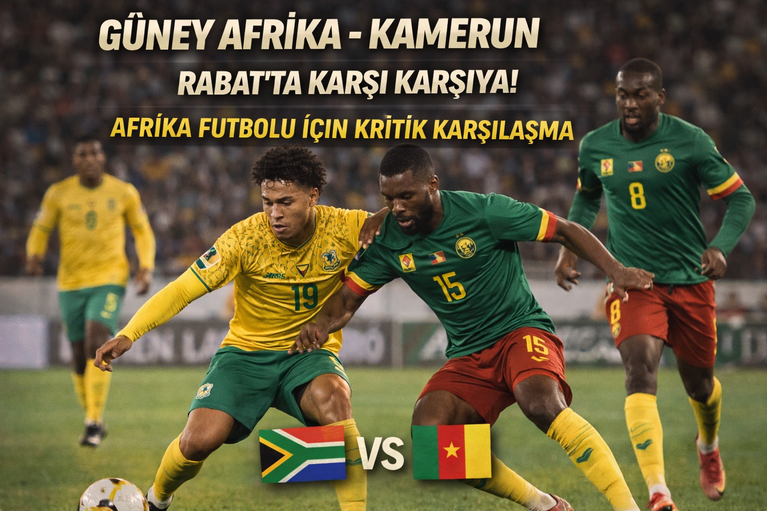 Rabat’ta Dev Randevu: Güney Afrika - Kamerun Maçının Afrika Futbolu İçin Tarihi Önemi